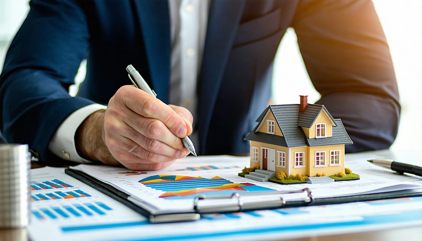 Investor Analyzing Property Portfolio